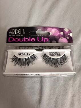 Ardell Double Up Wispies False Lashes - Black